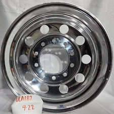 22.5" x 8.25" Alcoa 10x285mm Hub Pilot Mirror Polish Rear (returned item)