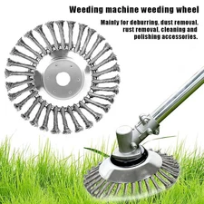 6/8 Inch Steel Wire Rotary Brush Cutter Trimmer Head Weed Blade Cutter Lawnmower