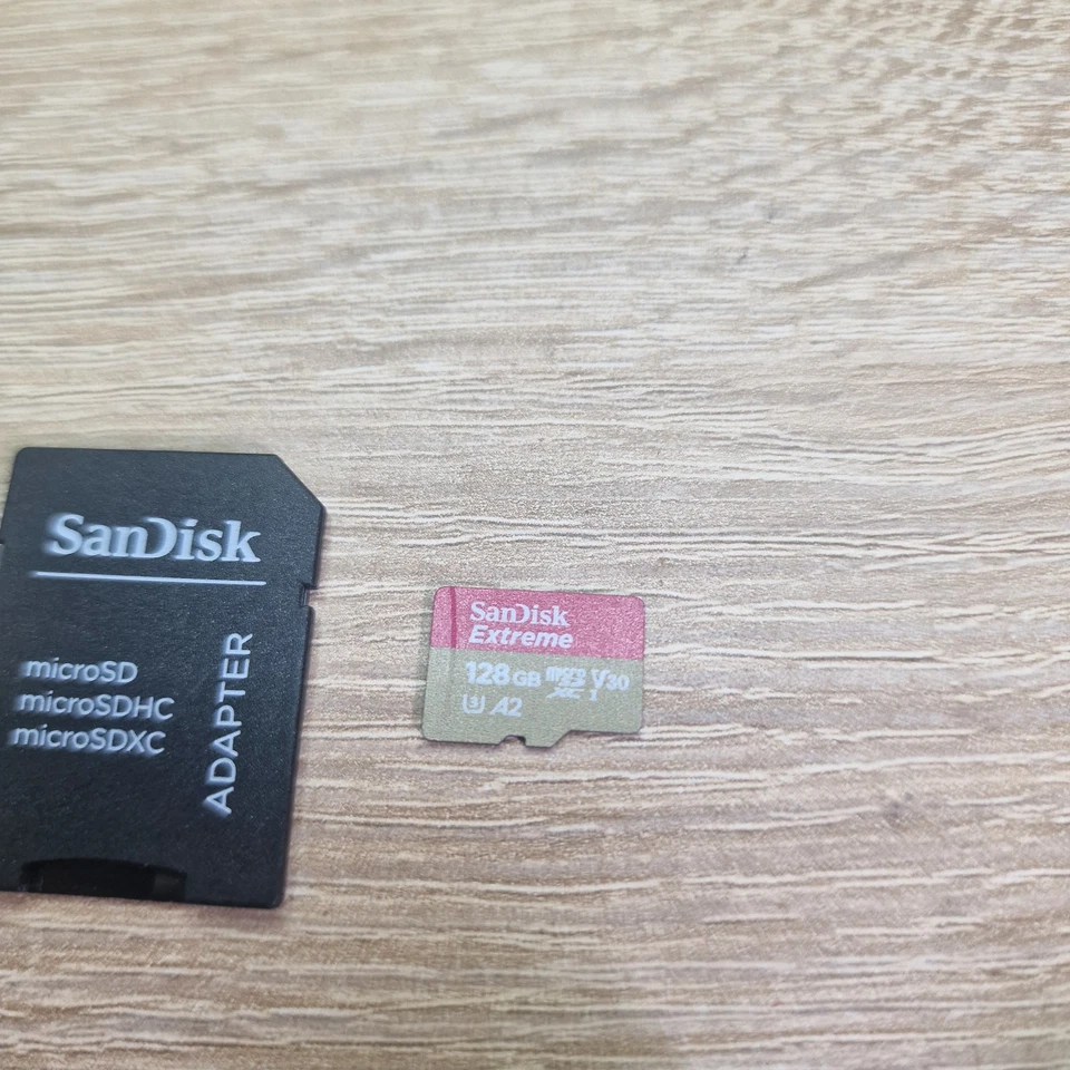 SanDisk Extreme Micro SD Card & ADAPTER A2 U3 128GB 4K Memory Speeds to 160 MB/s - Image 2 of 3