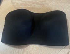 Victoria Secret Wireless Strapless Bra Black Size M-DD