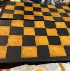 Rustic Folk Art Folding Checkerboard Great Look