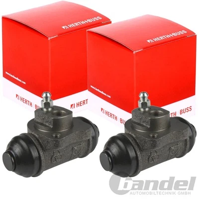 2X Hammond + Buss Cylindre 19,05mm Arrière Convient pour Daewoo Espero Lanos Ne - Photo 1/3