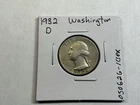 1932 D Washington Silver Quarter Key Date & Mint VF Condition 050626 10ek