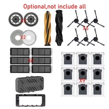 Brushes/Filter/Mop/Dust Bag For Dreame X50 Ultra/X50 Master/L50 Pro Ultra Vacuum