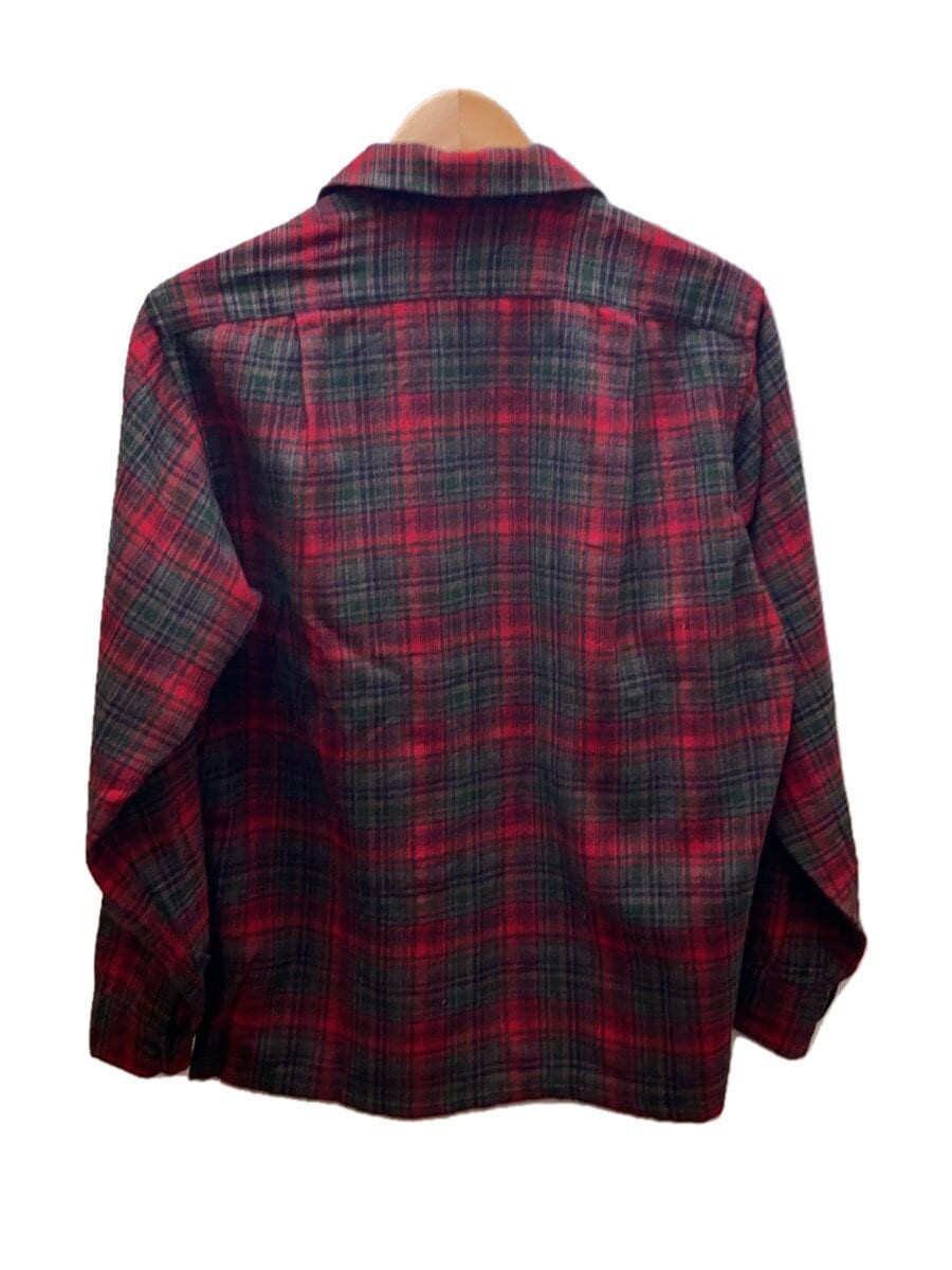 PENDLETON 50s Ombre Long Sleeve Shirt M Wool RED Check | eBay PENDLETON 50s Ombre Long Sleeve Shirt M Wool RED Check | eBay