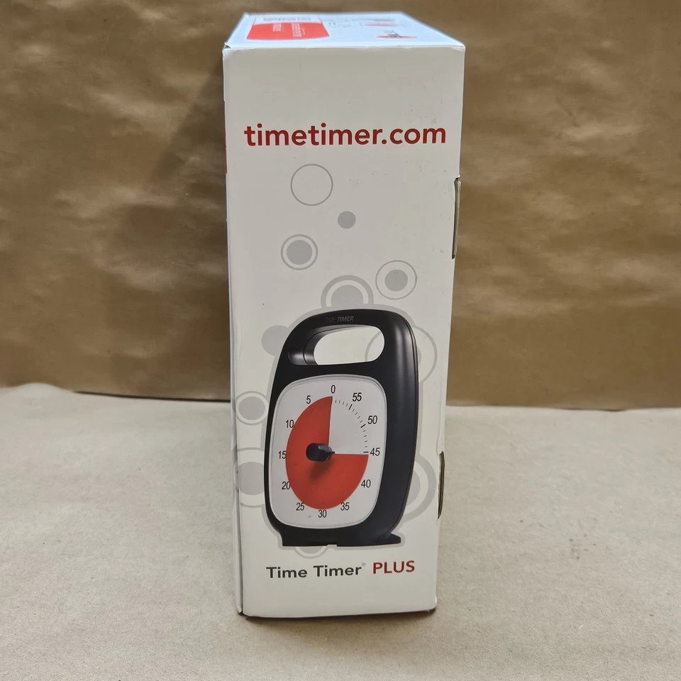Time Timer Plus : 60 Minute Visual Timer Countdown Timer With Portable Handle - Image 2 of 4