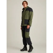 Bonobos Fielder Polar Fleece Lined Parka & Pants 2 PCS SIZE L Olv/Blk NWT $110