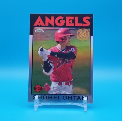 2021 Topps Chrome 35th Anniversary Shohei Ohtani #86BC-9 Los Angeles Angels