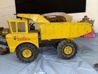 Vintage Mighty Tonka Toy Dump Truck 1970's Pressed Steel Metal Large 19" XMB-975