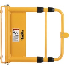 Universal Spring-Loaded Safety Swing Gate 22" to 40"W Opening Yellow