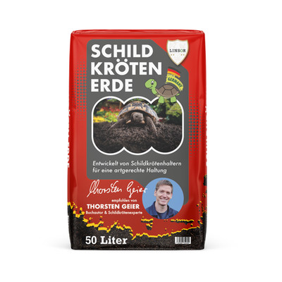 Linsor Schildkröten Erde 50L Schildkrötensubstrat Schildkrötenerde