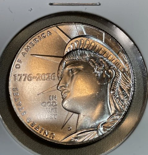 1776-2026 D Liberty Semiquincentennial Half Dollar,  UNCIRCULATED, ON HAND