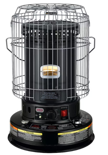 Dyna-Glo WK95C8B 23800BTU Indoor Kerosene Convection Heater,