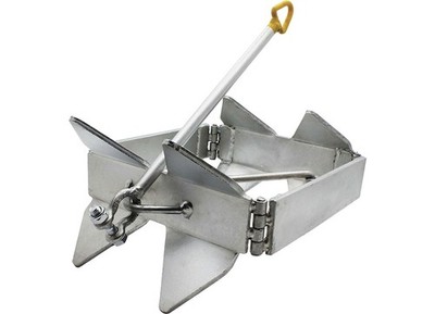 Extreme Max 3006.6652 BoatTector Zinc-Plated Cube Anchor (Box Style) - 19 lbs.