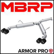 MBRP Armor Pro 2.5" Axle-Back Exhaust System fit 2022-24 Kia Forte GT Sedan 1.6L