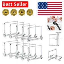 Corrosion-Resistant 1/4 Pin with Safety Latch - Set of 10 for Trailers & Farming