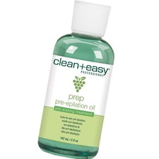 Clean  Easy Pre Wax Oil  Pre Waxing Treatment, Skin Prep for Hard Wax Applicat