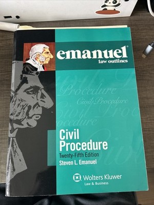 Emanuel Law Outlines Civil Procedure by Steven L. Emanuel (2014)