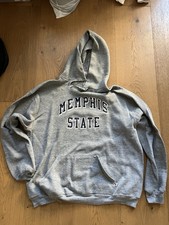 Russel Athletic Made In USA Xl Vintage Gray Hoodie Boxy