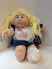 VTG 1982 Cabbage Patch Kids Blonde Hair Blue Eyes