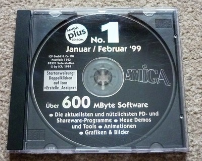 Amiga plus CD ROM No.1 Januar / Februar '99