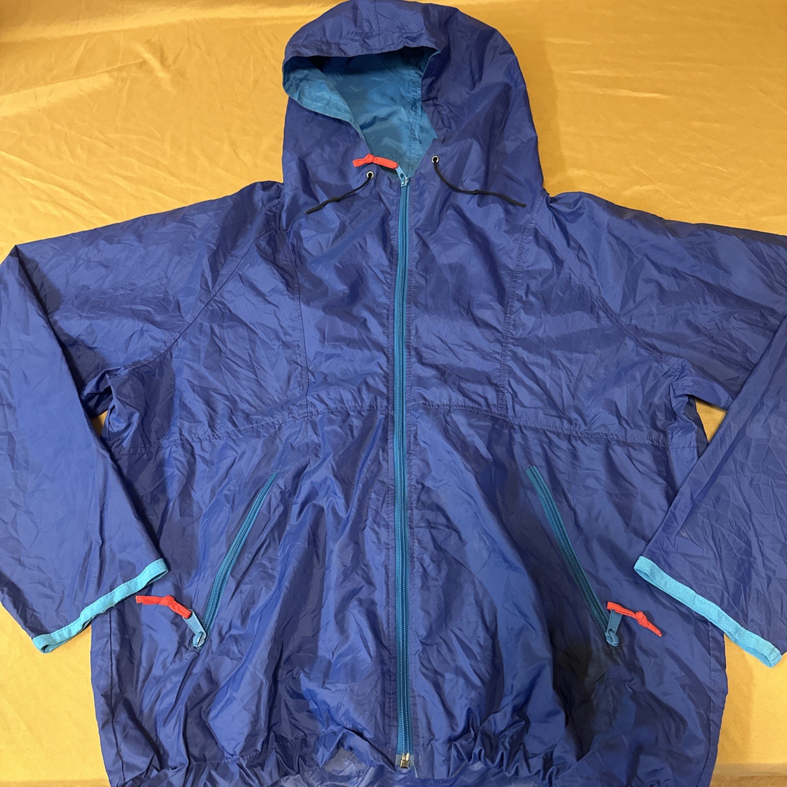 Sierra Designs Packable Full Zip Windbreaker Hood… - image 4