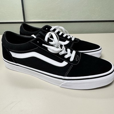 Vans Men s Ward Size 12 Sneaker VN0A36EMC4R Men's Black Canvas
