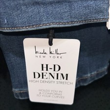 Nicole Miller SOHO High-Rise Skinny Womens 14 Blue Denim Jeans