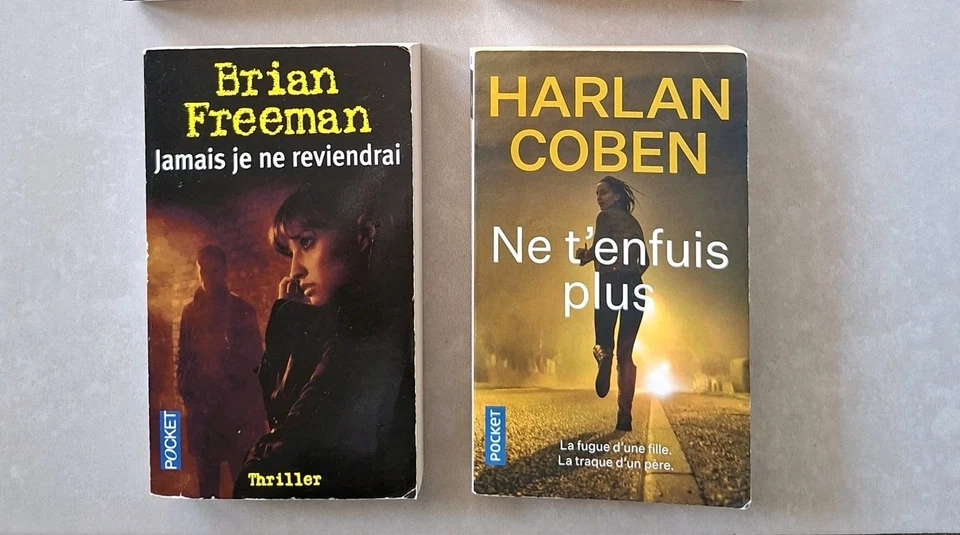Lot de 2 livres thrillers policiers - Photo 1/1