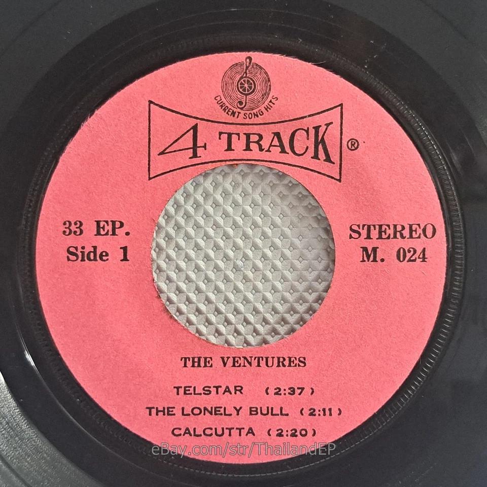 THE VENTURES /TELSTAR /APACHE / THAILAND EP 45 THAI - Image 4 of 4
