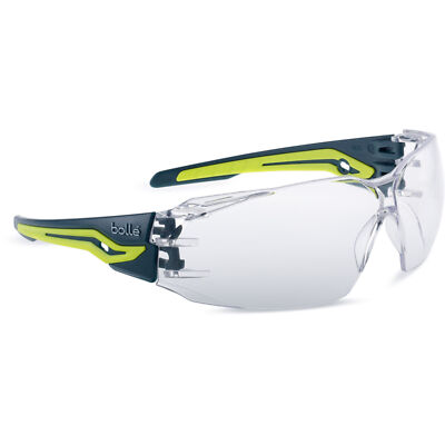 Bolle Silex Plus Safety Glasses Work Eyewear Multiple Anti-Fog Lens Colors Z87+