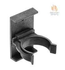 Black Plastic Clip for Legs Feet Cupboard Cabinets Kitchen Furniture