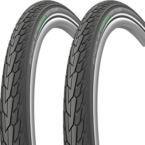 Schwalbe Road Cruiser K-Guard, 2 Pezzi, Colore Nero, Reflex