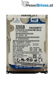 Western Digital WD3200BPVT-22ZEST0 - 320 GB - SATA - Pcb 2060-771672-004 Rev. A*