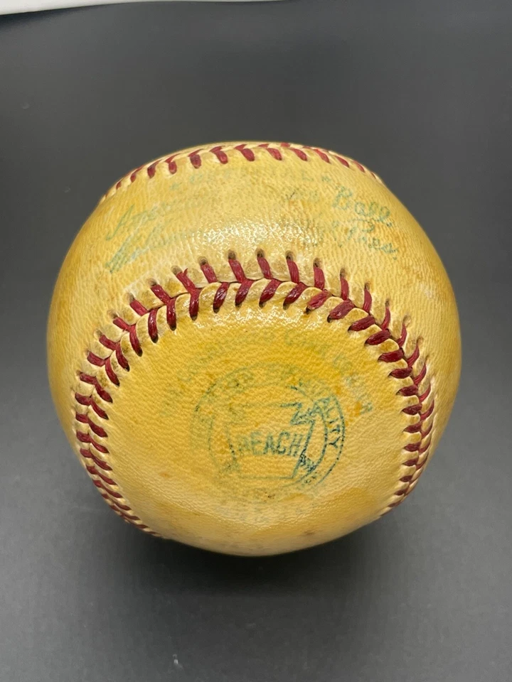 Lew Fonseca "1929 Batting Champion WS Narrator" Signed Autographed baseball PSA - Image 4 of 4