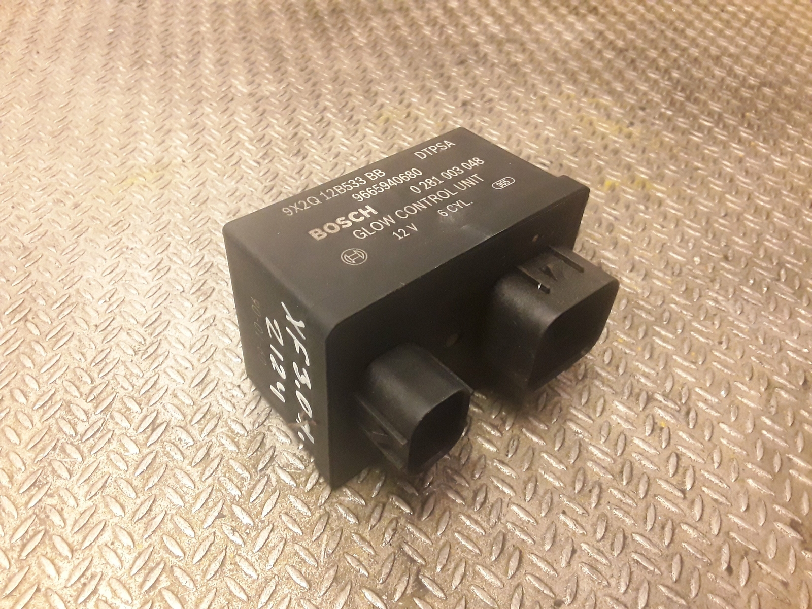 JAGUAR XF Glow Plug Relay Jaguar XF X250 3.0D 202kw USED 9X2Q12B533BB