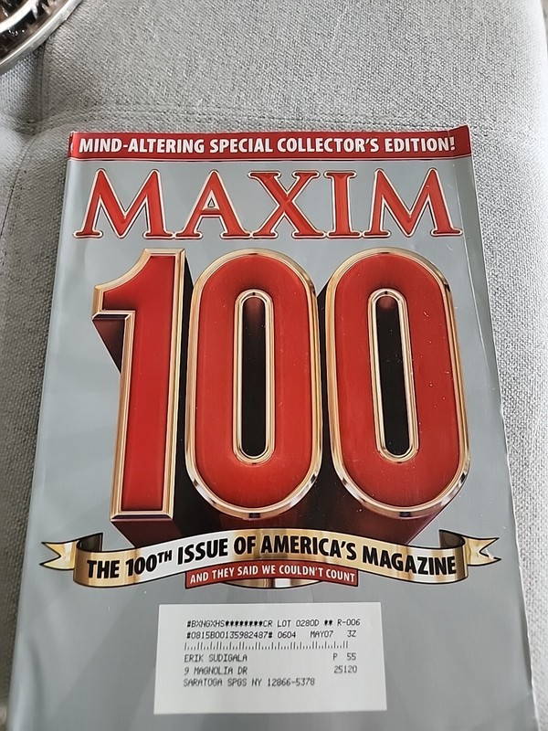 Maxim Magazine 100th Issue April 2006 Collector's Edition Pamela Anderson 