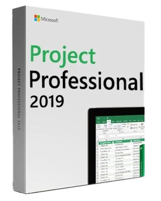 #ad Microsoft Project Pro 2019 one user authentic license complete shrink wrapped $295.00