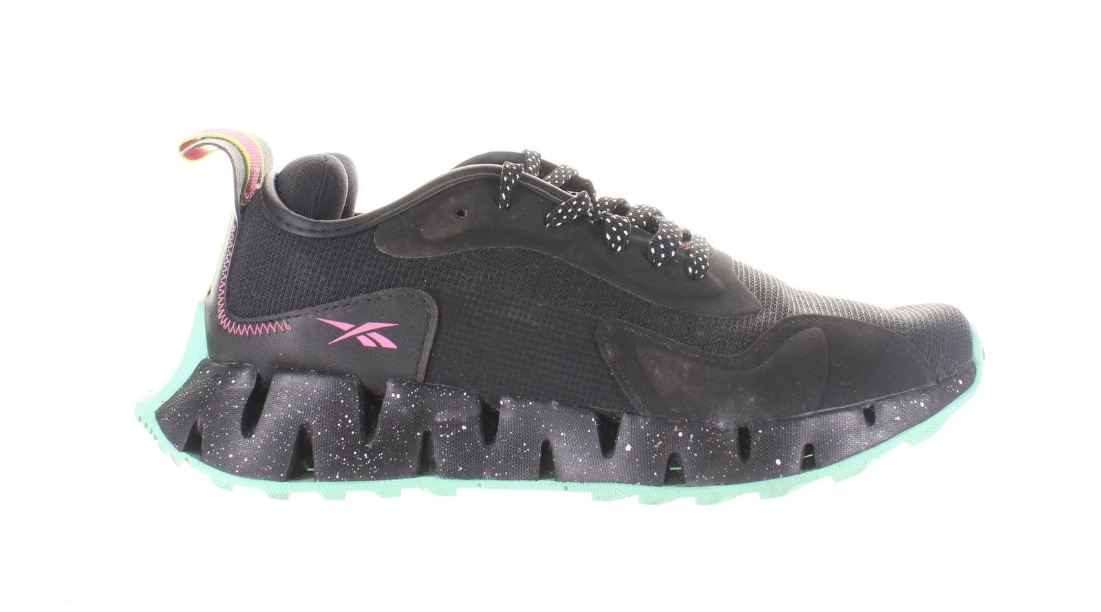 Reebok Womens Zig Dynamica Adventure Black Running Shoes Size 8.5 (7771780)