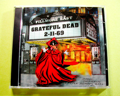 Grateful Dead Fillmore East 2-11-69 1969 New York Live Irwin Wolf Art Rhino 2 CD