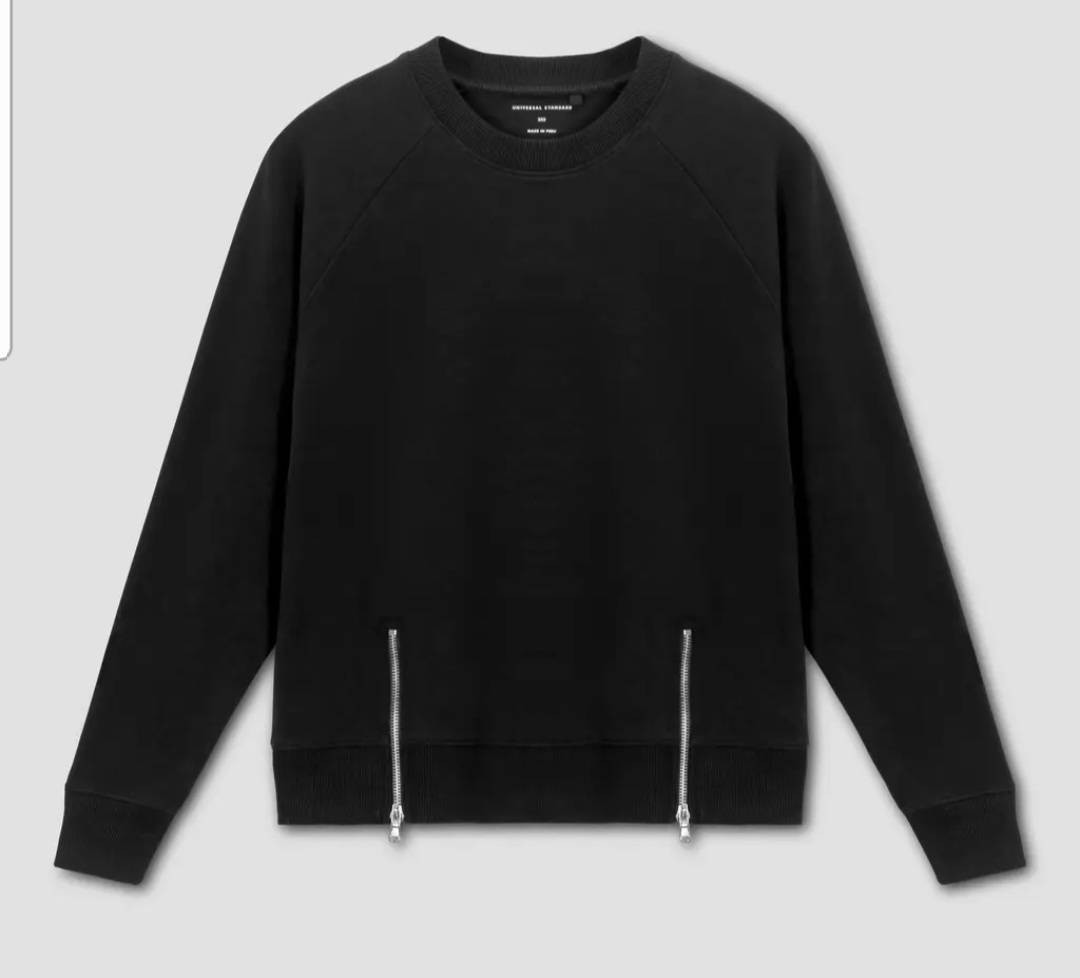 Universal standard Raglan Zip PulloverBlack sz 2x… - image 1