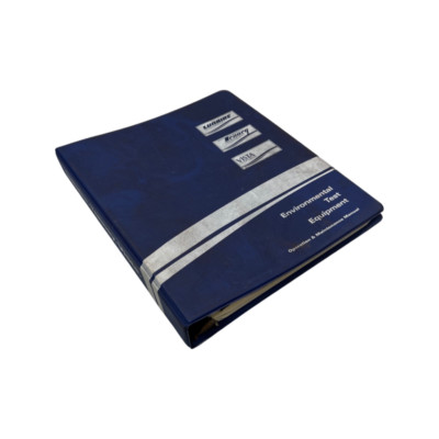 Tenney TJR Environmental Test Equipment Operation & Maintenance Manual