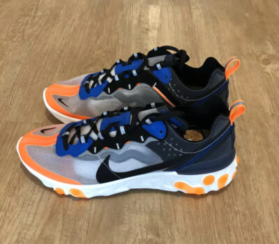 Nike React Element 87 Thunder Blue US size 10