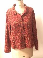 Christopher And Banks Cotton Jacket/shacket/shirt With Pockets - Size L