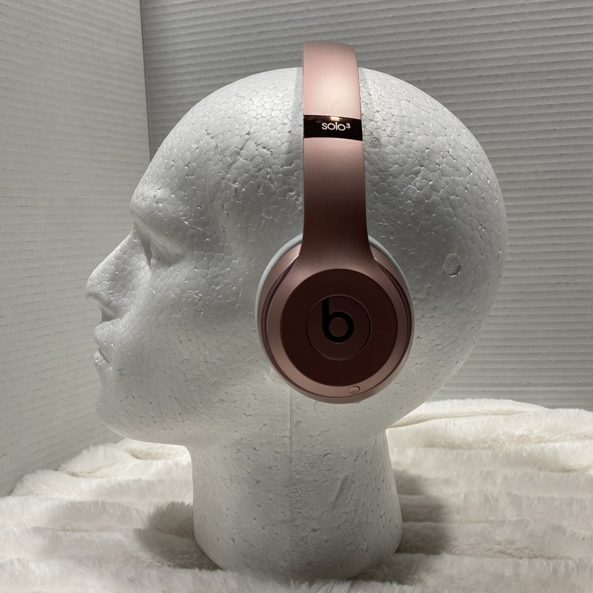 BEATS SOLO STUDIO 3 wireless headphones A1796 Rose Gold | eBay