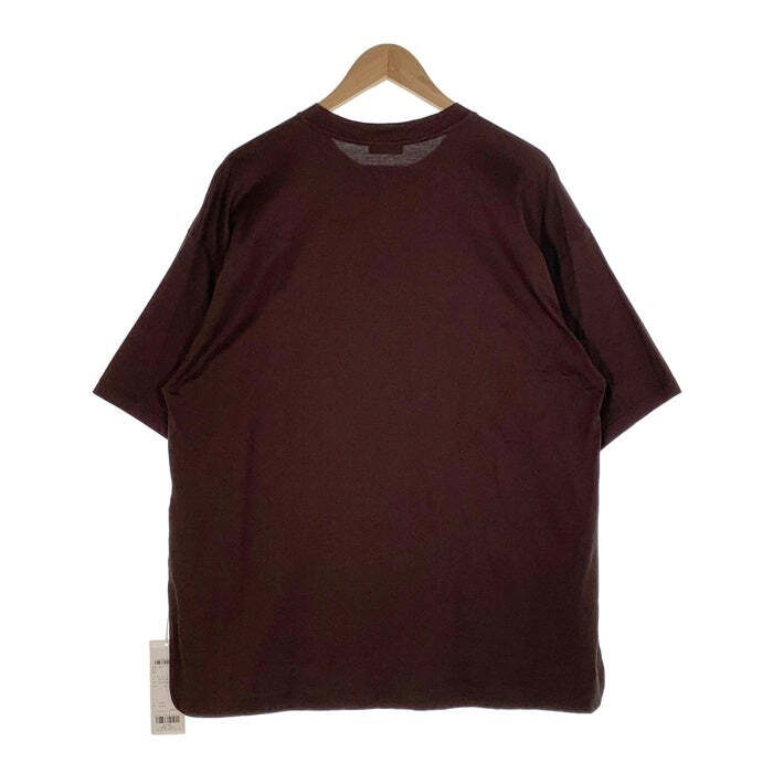 ATON AITON SUVIN 60 2 PERFECT S T-SHIRT SUBIN COTTON BURGUNDY 