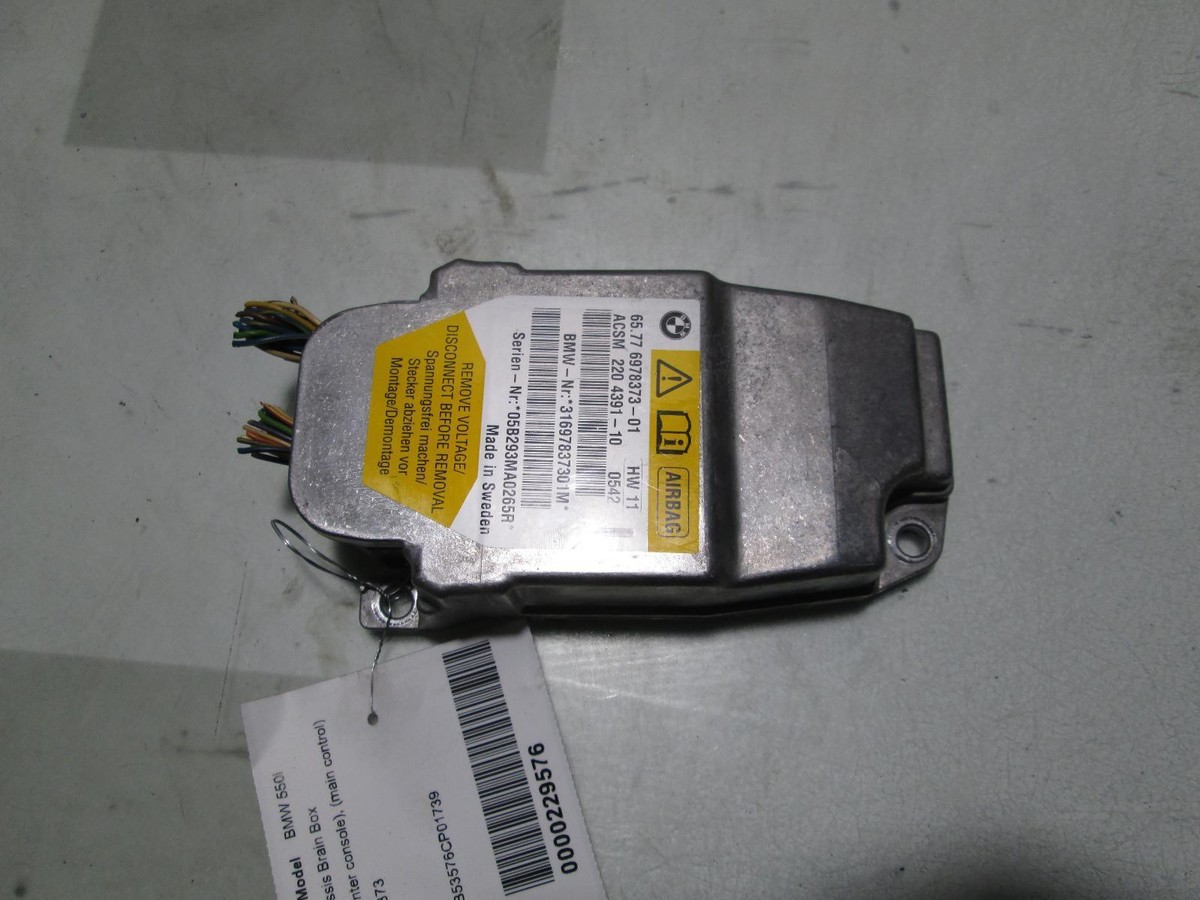06 BMW 550i SRS MODULE 65776978373 | eBay 