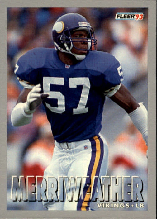 1993 Fleer Mike Merriweather #447