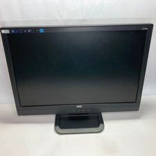 AOC 2216SW 21.6" WSXGA 1680 x 1050 VGA D-Sub LCD Monitor  Cables Great NO HDMI