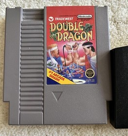 Double Dragon GAME NINTENDO NES - Authentic w/ Sleeve